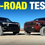 Rivian R1T vs Toyota Tacoma: Electric Pioneer Meets Hybrid Workhorse in Off-Road Showdown